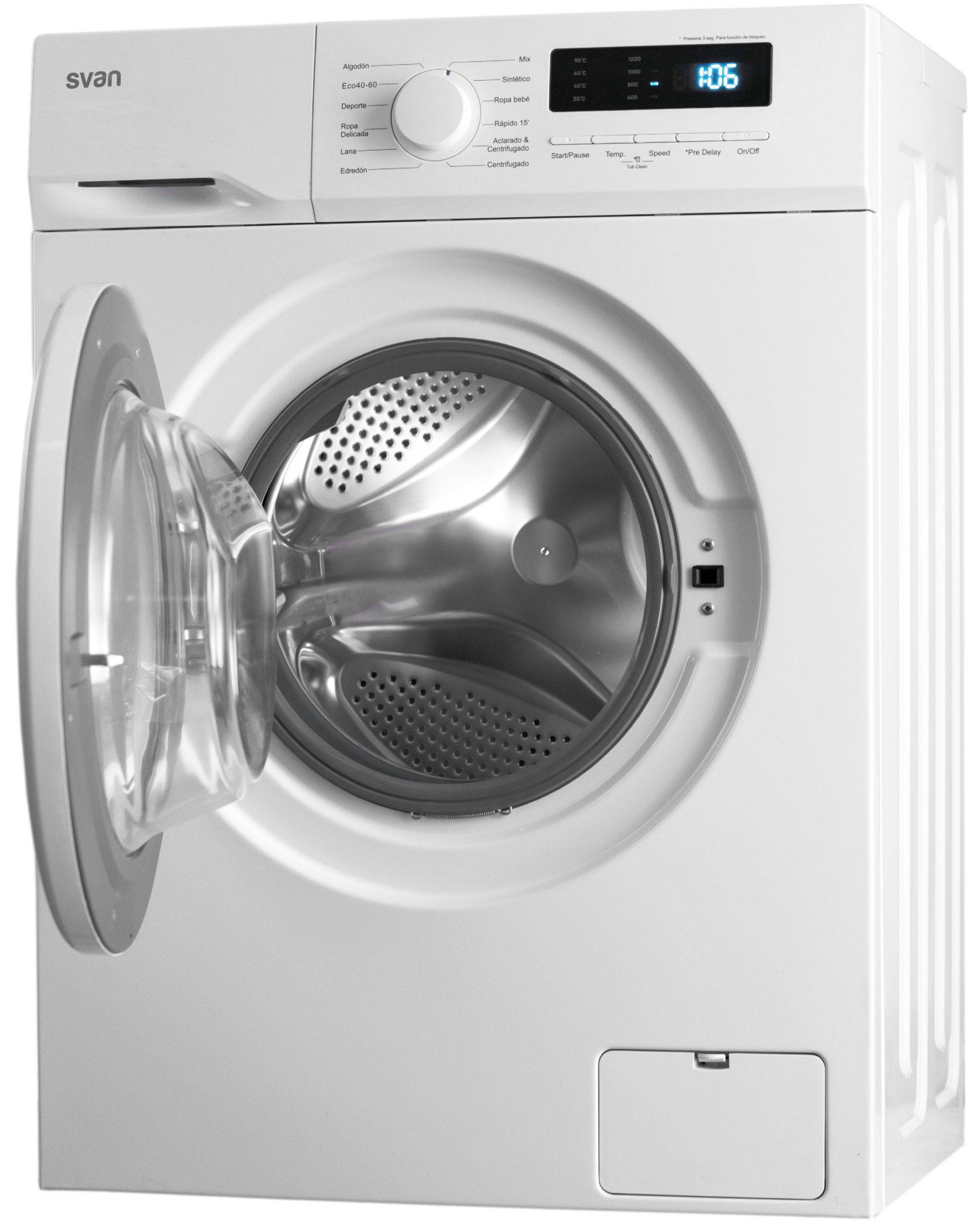 LAVADORA SVAN SL7201DD 7/KG 1200/RPM - Imagen 3