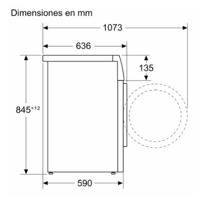 LAVADORA BALAY 3TS495XS 9kg 1400 rpm - Imagen 4