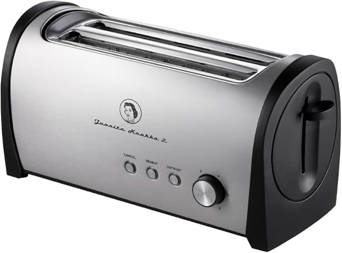 Tostadora Pan 1000W Juanita Krokko, 2 ranuras - Imagen 3