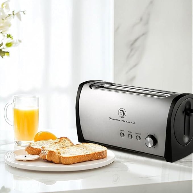 Tostadora Pan 1000W Juanita Krokko, 2 ranuras