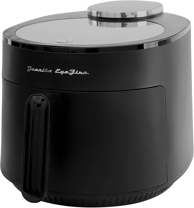 JUANITA®Freidora de aire - JUANITA EyeFire Black, 1500 W, JEFB12005 - Imagen 2