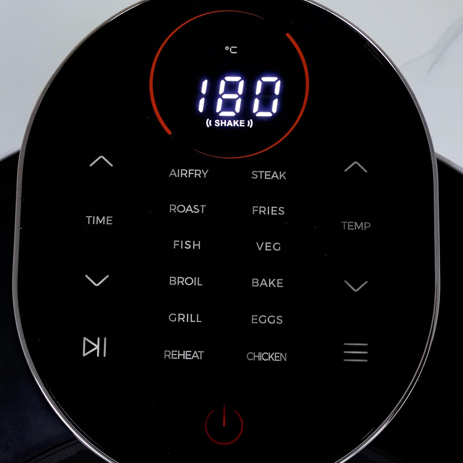 JUANITA®Freidora de aire - JUANITA EyeFire White, 1500 W, JEFW12005 - Imagen 2