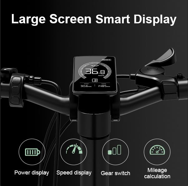 BICICLETA ELÉCTRICA Q3JC 20×4″ - Imagen 5