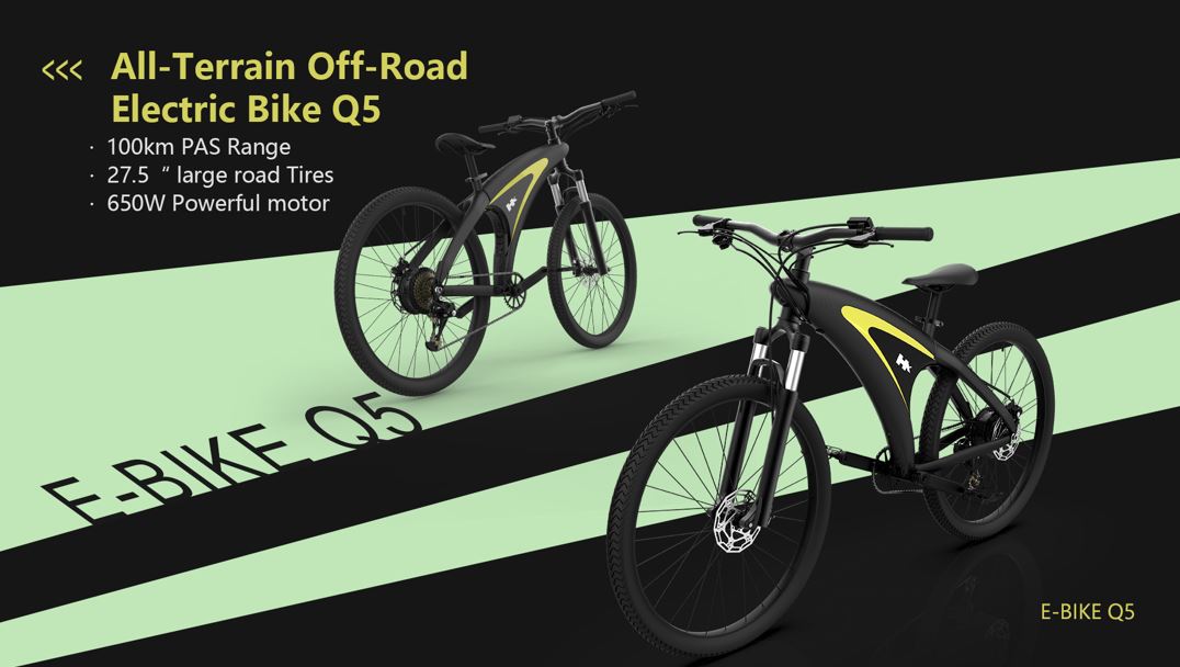 BICICLETA ELÉCTRICA Q5 27,5″ - Imagen 2