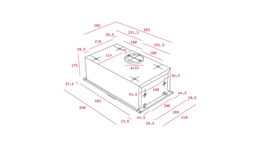 GRUPO FILTRANTE TEKA GFH55 55/CMS INOXIDABLE - Imagen 2