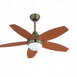 Ventilador Techo BASTILIPO, BALI Cuero 3LED