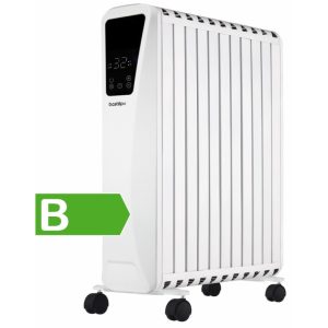 Radiador de Fluido termico efecto chimenea BASTILIPO FENIX2-1500