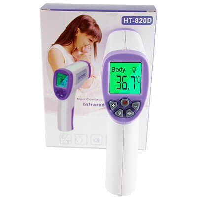 BASTILIPO, HT-820D , termómetro digital laser, 32-43ºC, aviso fiebre pantalla y acústico