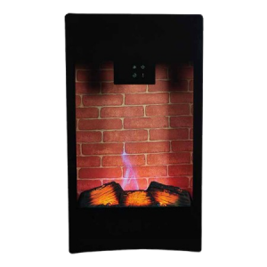 Estufa Eléctrica LED Negra de 16