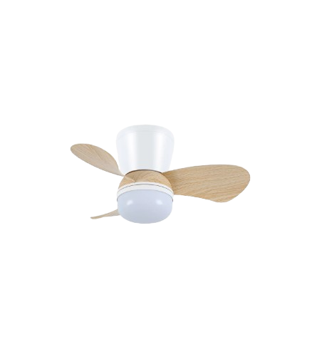 Ventilador Dc Enoc 15w 1800lm Blanco