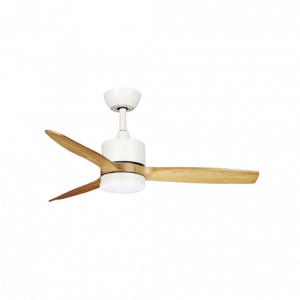 Ventilador Dc Montiel 18w Blanco/haya 3aspas ABRILA