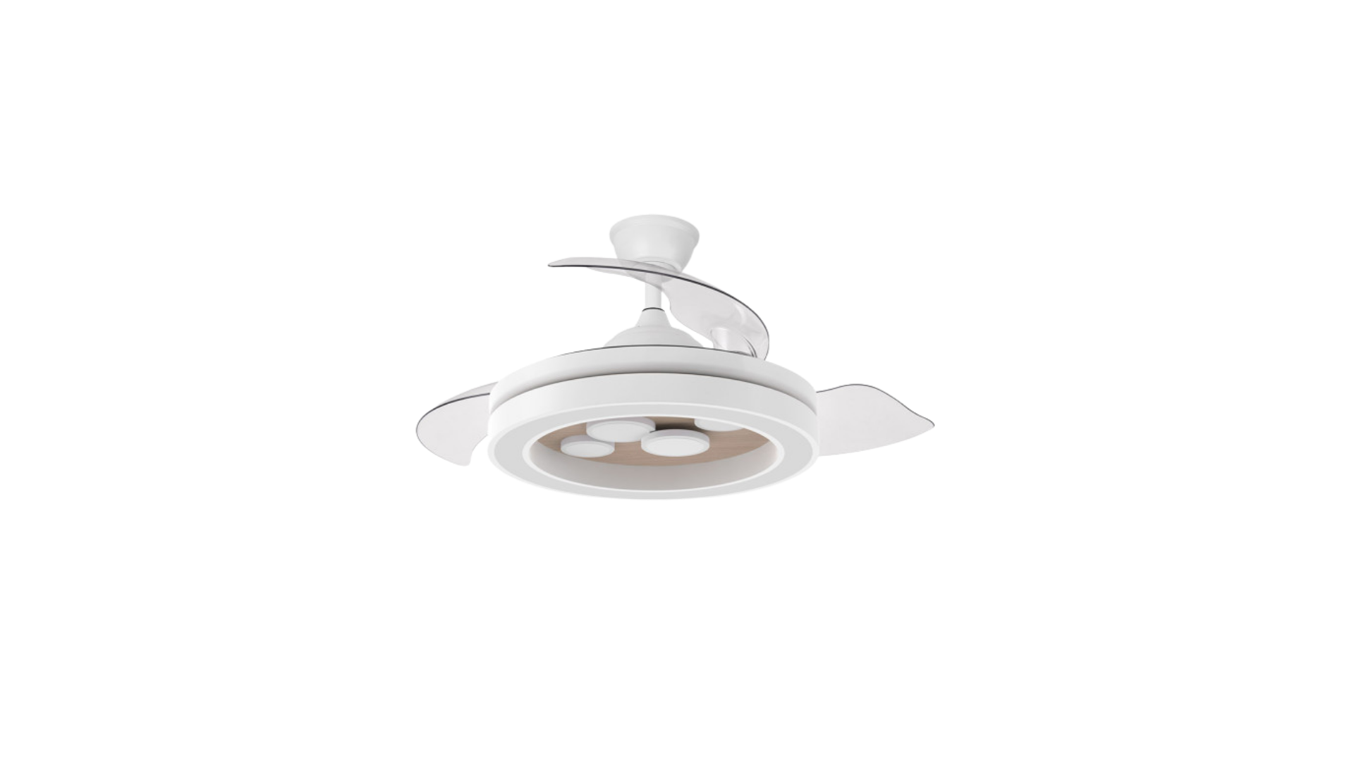 Ventilador de Techo Cupido Blanco/haya 3asp
