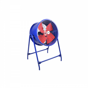 Ventilador Industrial Dana Azul/rojo 4aspas