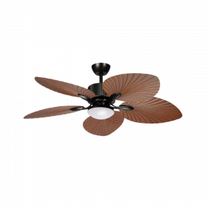 Ventilador Dc Torcal 24w Negro/roble 6vel 130d ABRILA