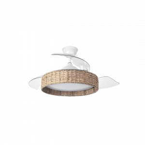 Ventilador de Techo Canario Blanco/natural 3asp