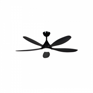 Ventilador Dc Tobarra 18w Negro 5aspas 6vel.132d  ABRILA