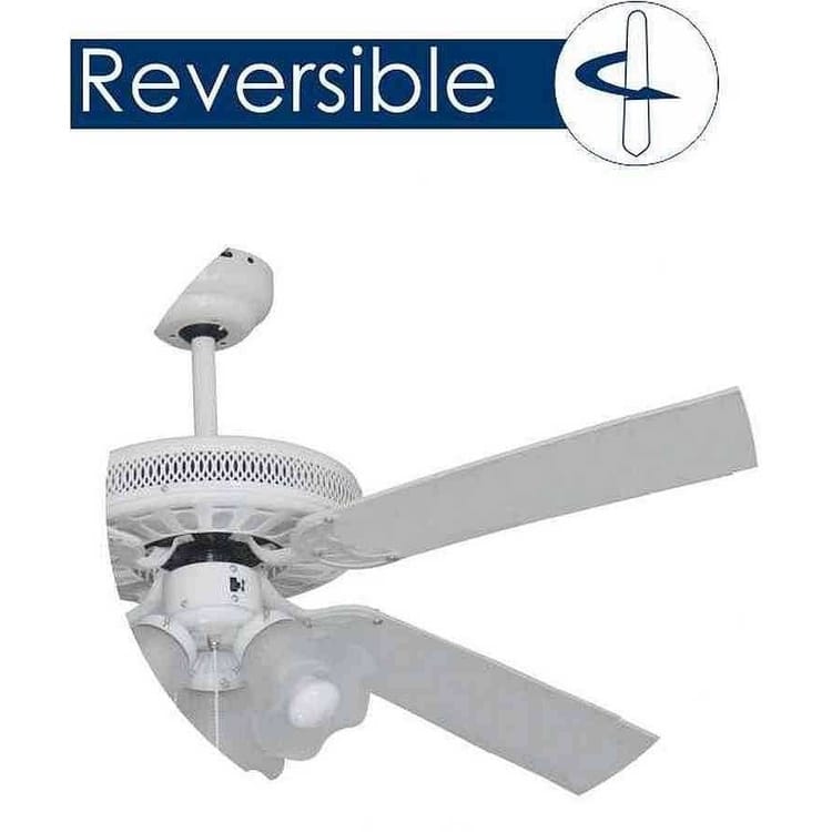 Ventilador de techo Bastilipo Alicante Blanco - Imagen 2