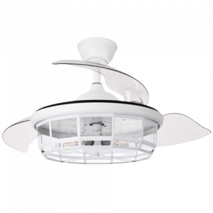 Ventilador Dc Tornado Blanco 5xe27 107d 3aspas