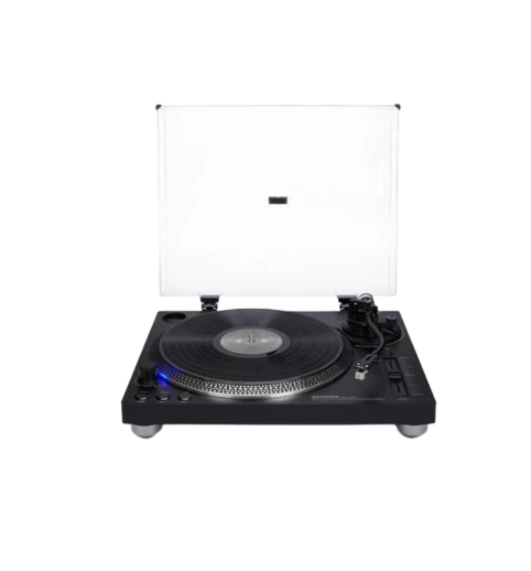 Giradiscos Profesional AIWA APX-1200BT/BK - Bluetooth v5.0, Cápsula Audio-Technica AT3600L, Plinto de Alta Densidad y Grabación USB PC/Mac