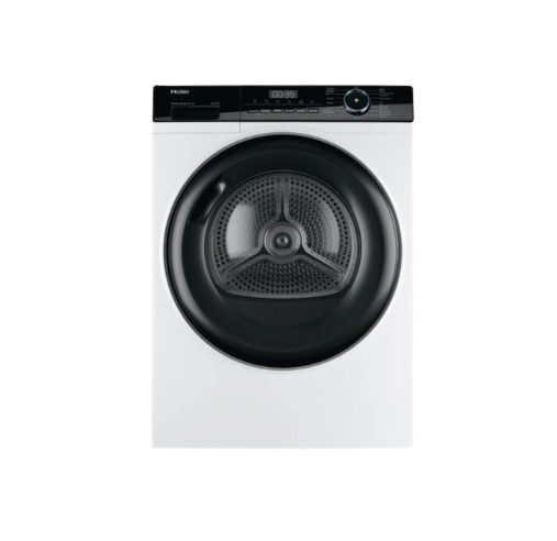 Secadora Haier HD90-A2939-IB - 9kg, Bomba de Calor, Motor Inverter, Clase E, Tambor Inox y Sensores de Humedad