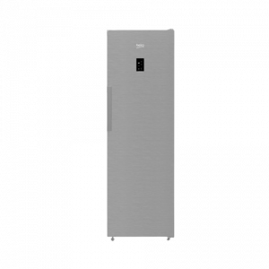 Congelador Vertical Beko B3RFNE314XB - 186x60 cm, No Frost, Motor Inverter, Acero Inoxidable y Clasificación Energética E