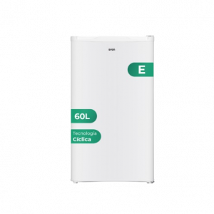 Congelador Vertical Svan SCV85502E - 60 Litros, Cíclico, Silencioso, Clase E, Altura 84.5 cm - Blanco