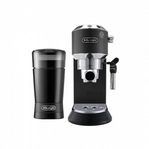 Cafetera Delonghi Pack Especial Ec685Bk + Kg200 Negra