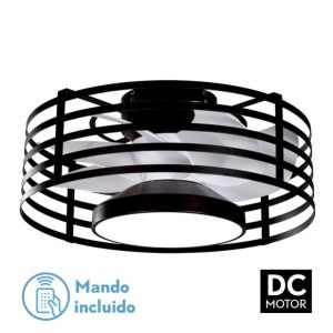 Ventilador 22w Dc Xaloc Negro 7Aspas
