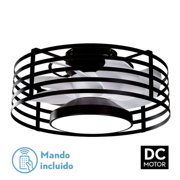 Ventilador 22w Dc Xaloc Negro 7Aspas
