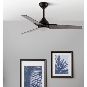 Ventilador de Techo Argestes Negro , 3 Aspas Gris 6Velocidades