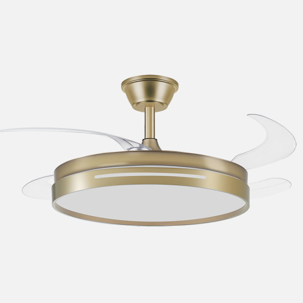 Ventilador Retractil Dc 59w Micenas Cuero