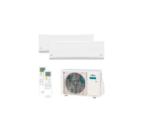 Aire Acondicionado Multisplit 2x1 Fujitsu ASY2535U11MI-KN | A++