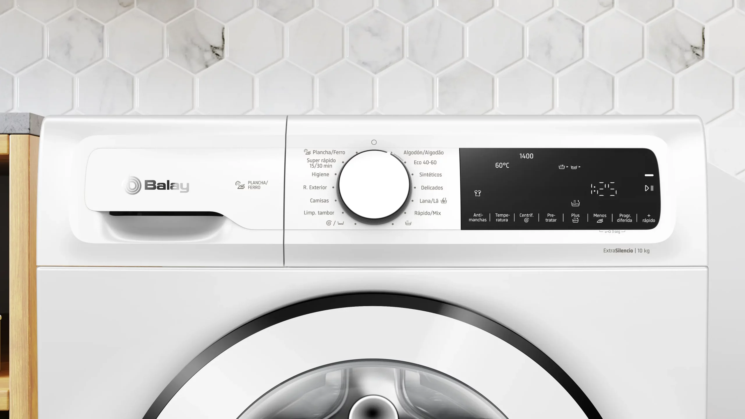 Lavadora Balay 3TS3107BD | 10kg, 1400 RPM, Clase A - Imagen 3