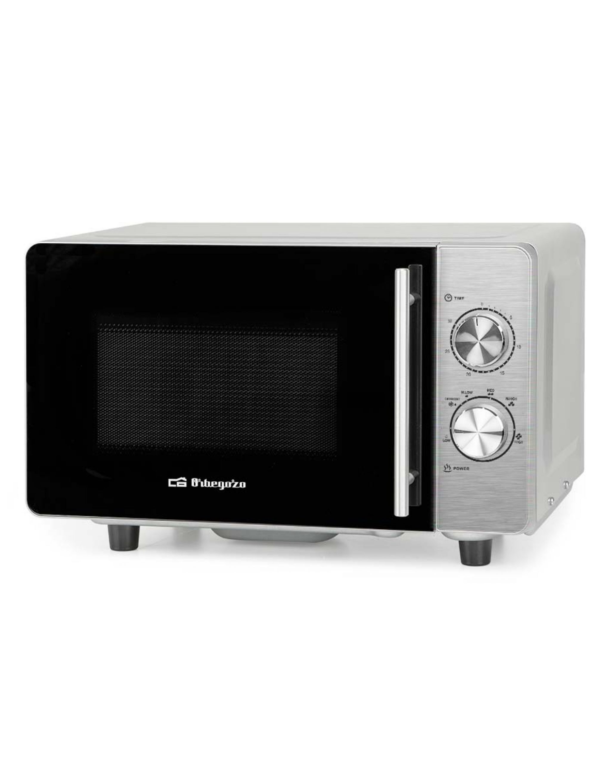 Microondas Sin Plato Orbegozo MI2030CE 20L 700W Inox - Imagen 2