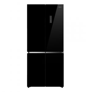 Frigorífico Cuatro Puertas Johnson JR4D1986ENGN Cristal Negro No Frost