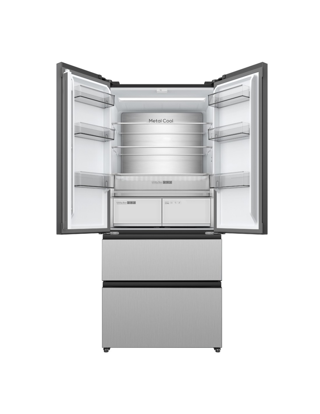 Frigorífico Francés Johnson JRFS1985ENX Inox No Frost - Imagen 2
