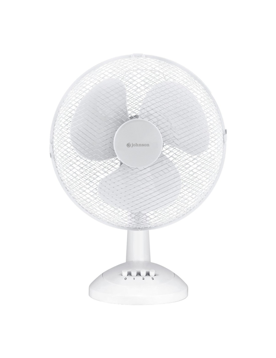 Ventilador de Sobremesa 12" Johnson VIRO12M Blanco 35W Oscilante