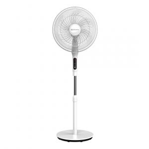 Ventilador de Pie 16" Johnson VIRO16APLUS Blanco 45W con Mando