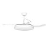 Ventilador de Techo con Aspas Ocultas Johnson VIRO42TCOMPACT Blanco LED Motor DC