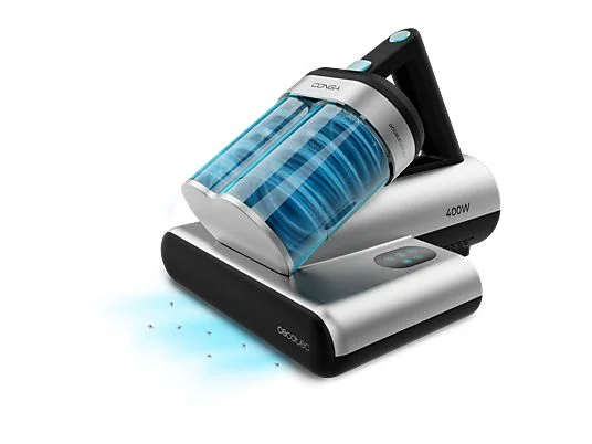 Aspirador de Colchones y Tapicerías Cecotec Conga Rockstar 4000 Mattress | 400W 13kPa Luz UV-C