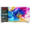 TV QLED TCL 50T69C 50" 4K UHD Google TV Dolby Atmos