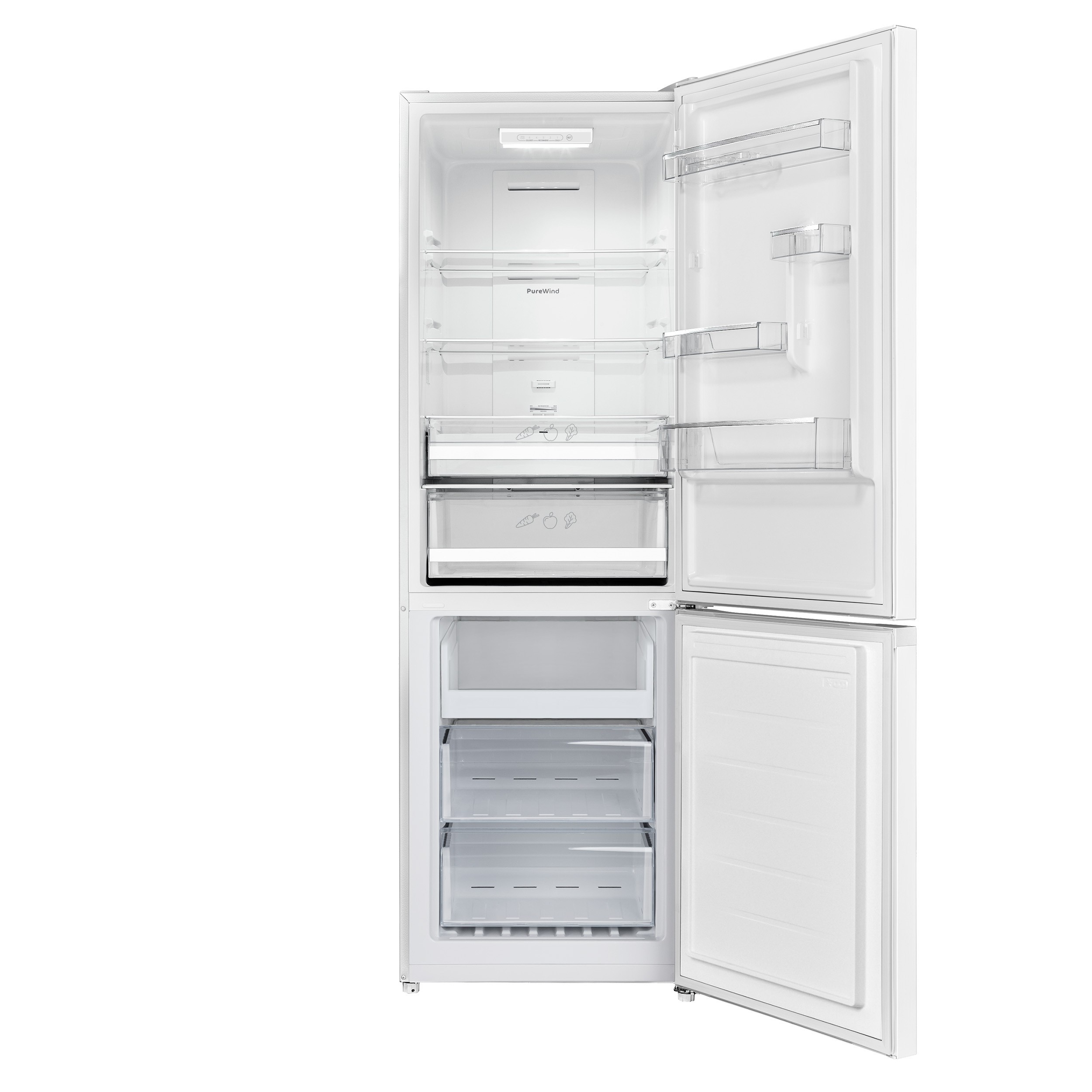 Frigorífico Combi Indesit INK2 5322 W4E - 322L Total No Frost Dual MultiFlow LED 246kWh Blanco - Imagen 3