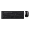 Teclado + Ratón Inalámbrico Hama Cortino 69182664 - USB 105 Teclas Óptico Negro