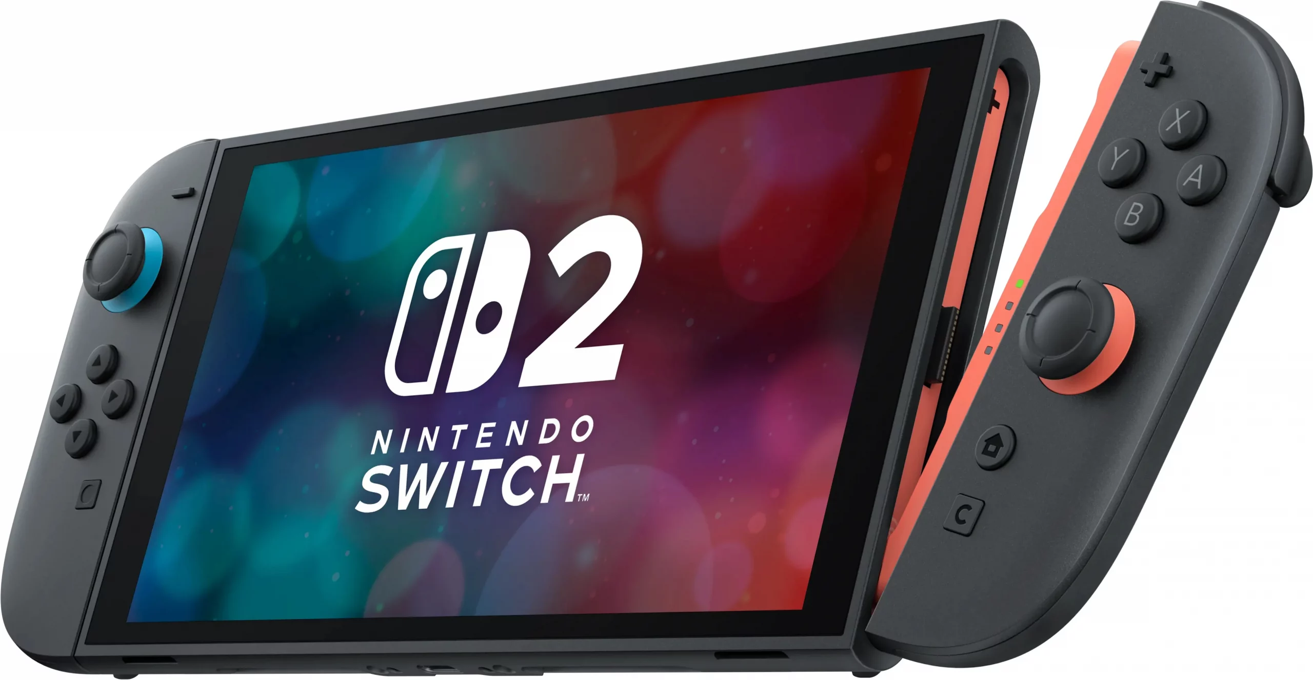 Nintendo Switch 2 Negro - 7.9" LCD 1920x1080 120fps 4K TV 256GB Gaming Consola