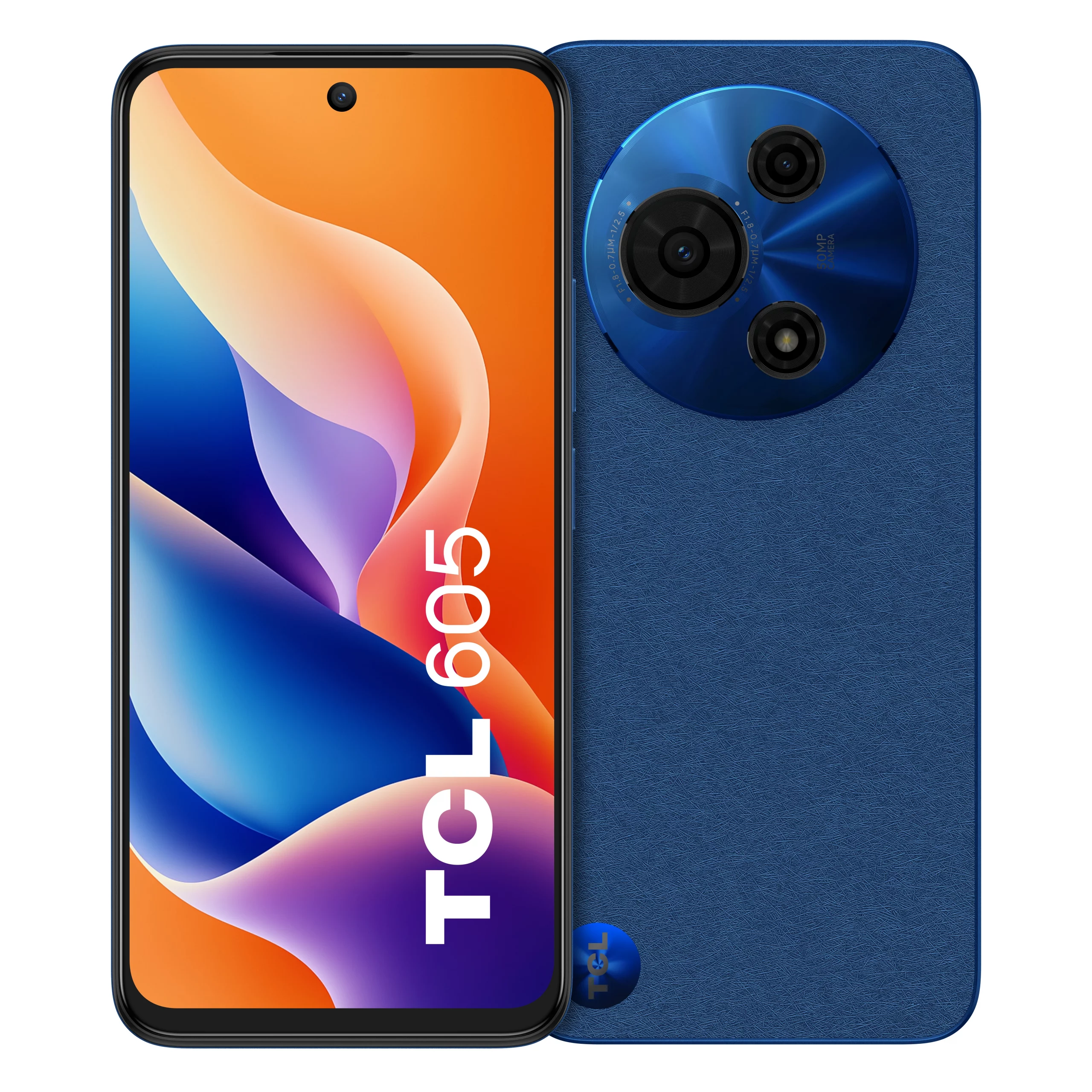 Smartphone TCL 605 T517D 4GB/128GB 6.67" MediaTek Helio G81 Android 15 Azul