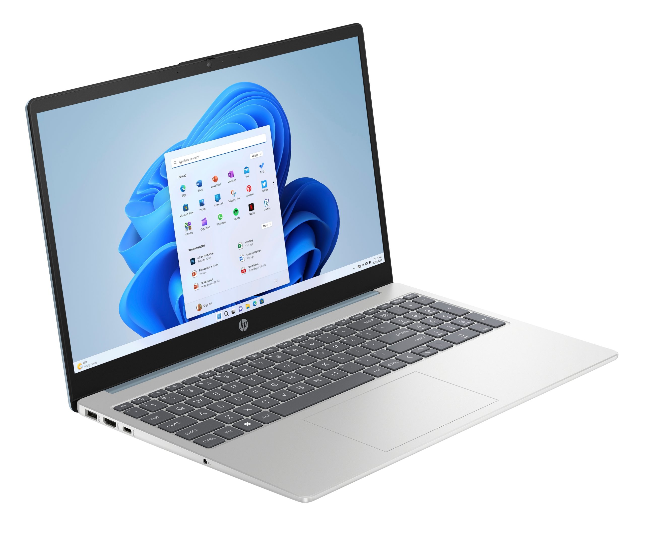 Portátil HP 15-FD0341NS N100/8GB/512SSD - 15.6" Full HD Intel N100 Windows 11 Home - Imagen 2