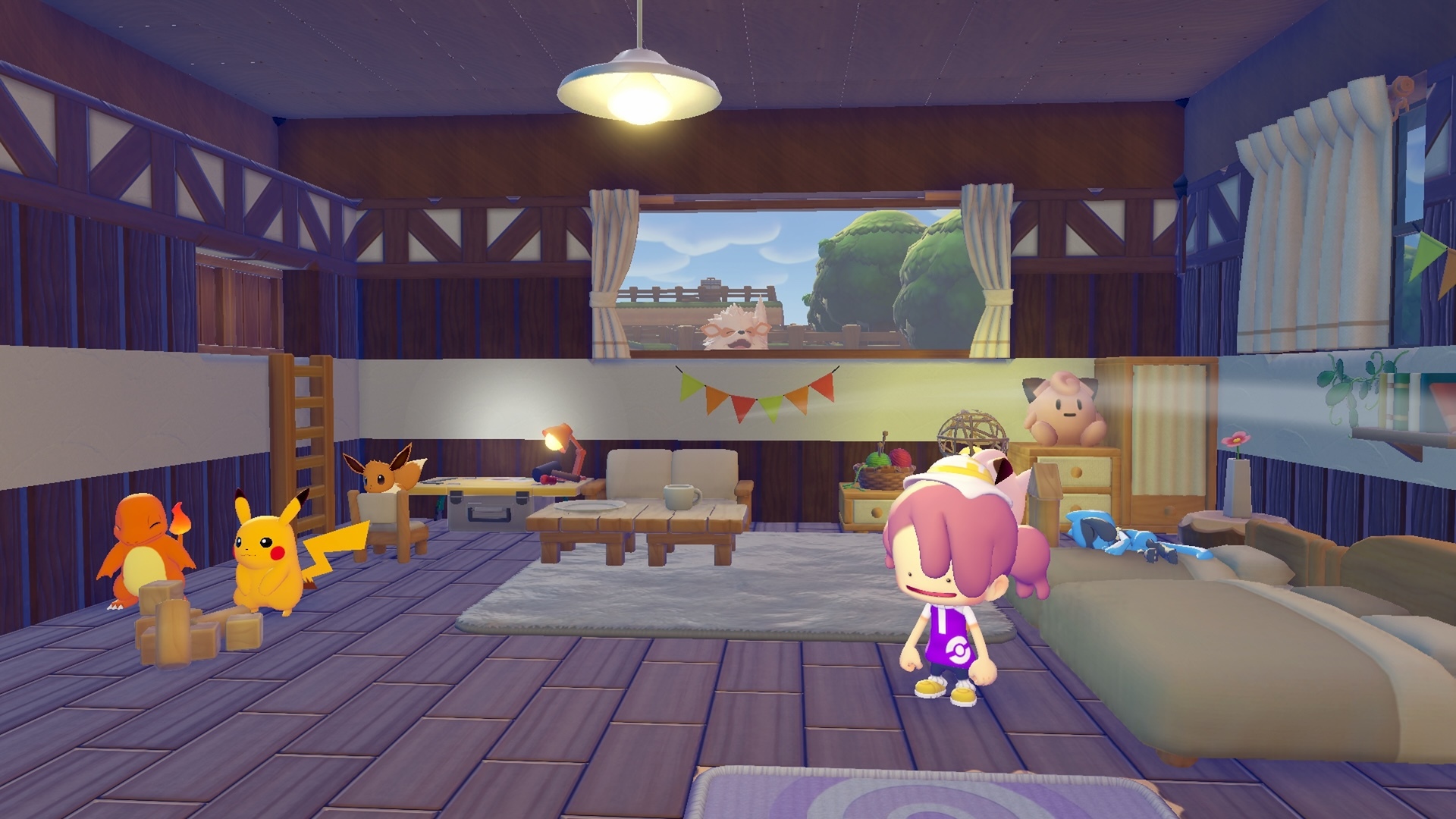 Nintendo Switch 2 + Pokémon Pokopia - 7.9" LCD 1080p 120fps 4K TV - Imagen 2