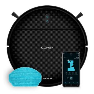 Robot Aspiradora Cecotec Conga M10 114725 Aspira Friega y Mopea