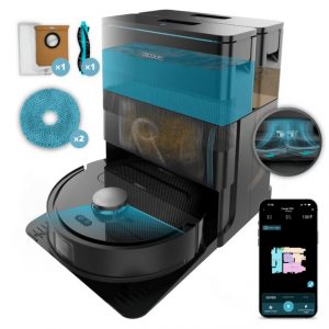 Robot Aspiradora Cecotec Conga X50 Estación All-in Home 15000Pa