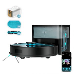 Robot Aspiradora Cecotec Conga Y50 Base Autovaciado 5000Pa